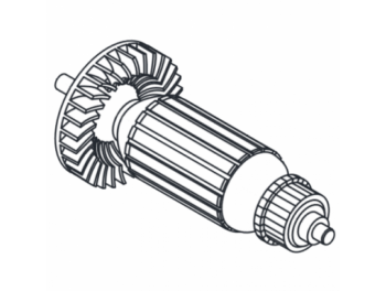 Ротор (якорь) для полировальной машины Krauss S8/S15/S21
