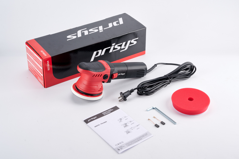 Prisys ERO600 G2 - Эксцентриковая (DA) полировальная машинка [900W; 9mm; 5"(M8); 2500-6500/min; 2.1kg]: фото 2