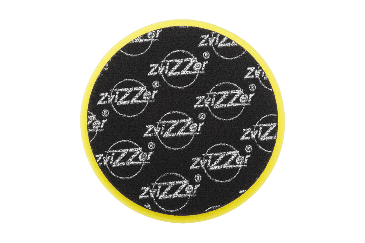 150/20/140 - ZviZZer STANDARD - ЖЕЛТЫЙ мягкий (антиголограмный) полировальный круг [soft]: фото 2