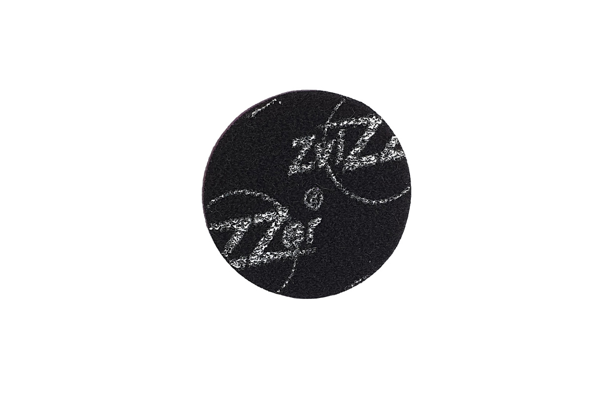 55/15 ZviZZer белый меховой круг (ворс 5 мм): фото 6