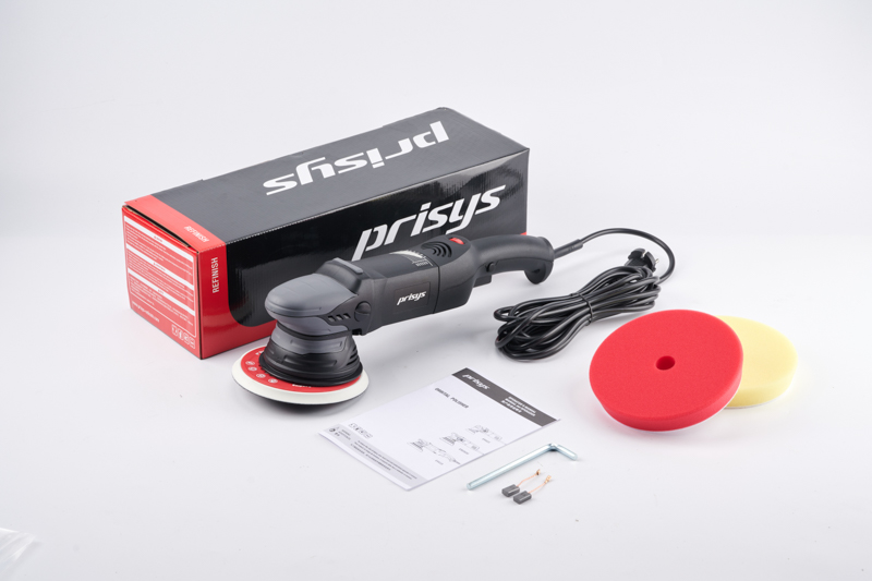Prisys EX618-6/21 - Эксцентриковая (DA) полировальная машинка [1200W; 21mm; 6"(M8); 3000-5800/min; 2.6kg]: фото 2
