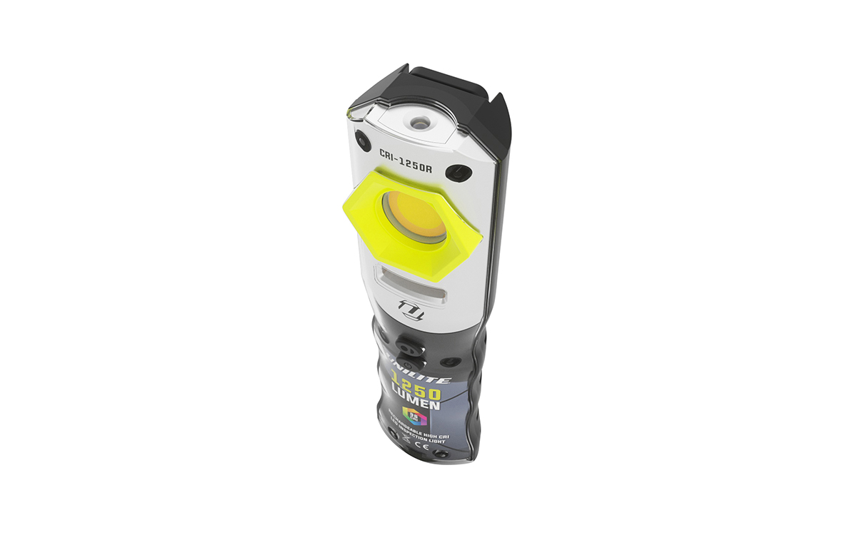CRI-1250R - Инспекционный фонарь CRI 96+, 1250 Lm, 3 цвета + УФ, 5000 mAh | UNILITE: фото 3