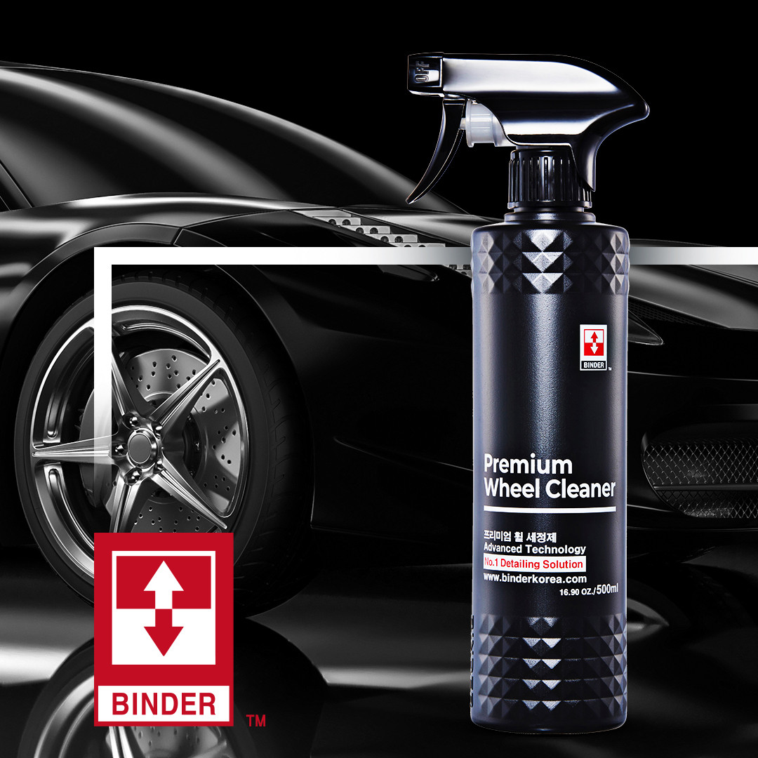 BINDER Многофункциональный очиститель шин, резины, пластика Premium Wheel & Tire (pH 11,5) 500мл: фото 2
