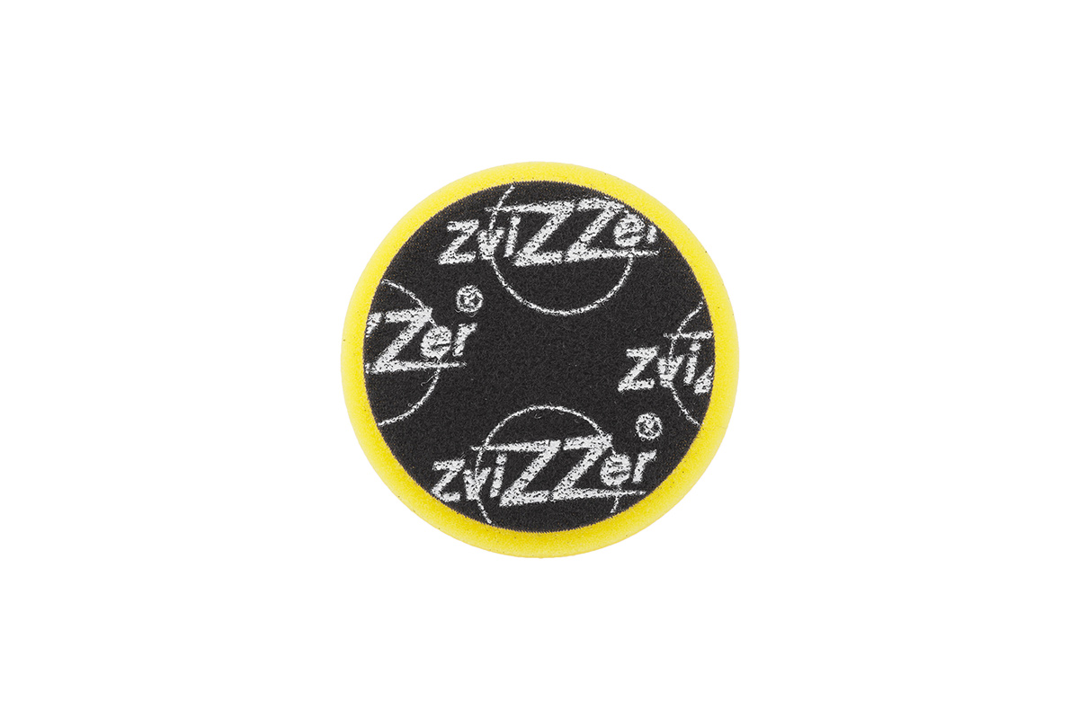 80/20/76 - ZviZZer STANDARD - ЖЕЛТЫЙ мягкий (антиголограмный) полировальный круг [soft]: фото 4