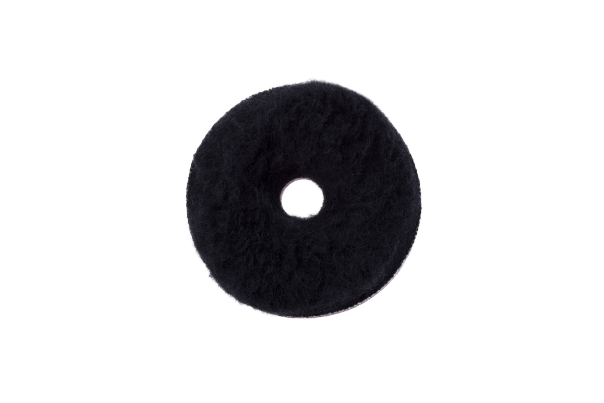 80/25 ZviZZer черный меховой круг (ворс 15 мм): фото 6