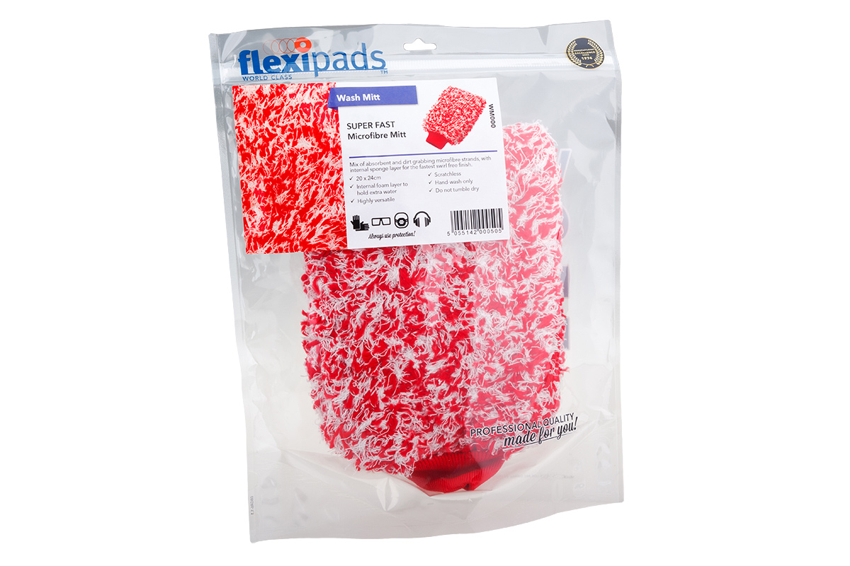 FlexiPads - Рукавица (варежка) из микрофибры для мойки авто: фото 3