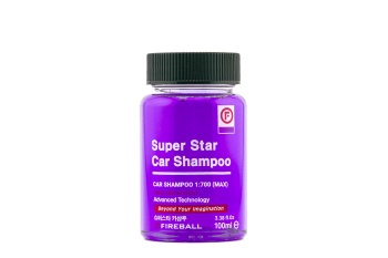 FIREBALL Шампунь для ручной мойки Super Star Car Shampoo 1:500 PH7 Французский виноград (фиолетовый) 100 мл