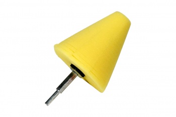 100 мм Конусный твердый полировальник (желтый) / A302