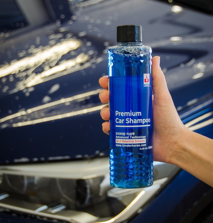 BINDER Нейтральный шампунь-концентрат для ручной мойки Premium Car Shampoo 1:500 (pH 7,5)  500мл: фото 4