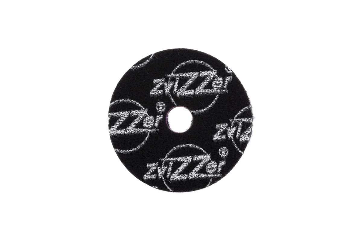 80/25 ZviZZer черный меховой круг (ворс 15 мм): фото 5