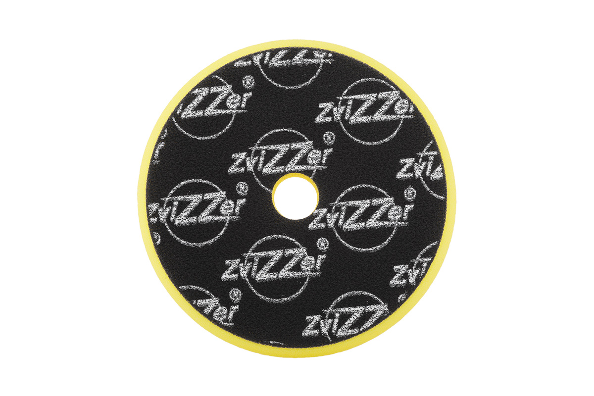 145/25/125 - ZviZZer TRAPEZ - ЖЕЛТЫЙ мягкий (антиголограмный) полировальный круг [soft]: фото 4