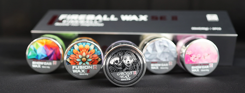 FIREBALL WAX SE-2 Набор премиальных восков 5x50мл (Limited Edition - 500 set in the world): фото 2