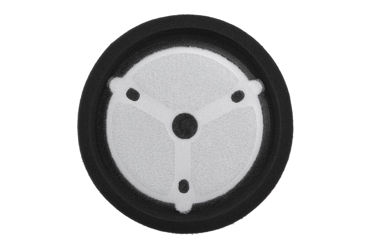 180 мм FlexiPads USA Foam черный мягкий полировальный круг для финишных работ: фото 4
