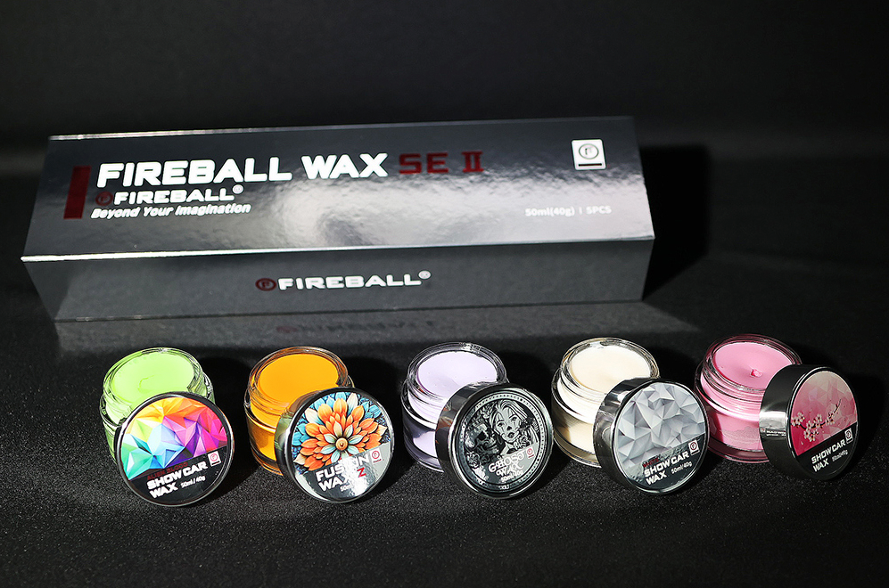 FIREBALL WAX SE-2 Набор премиальных восков 5x50мл (Limited Edition - 500 set in the world): фото 3