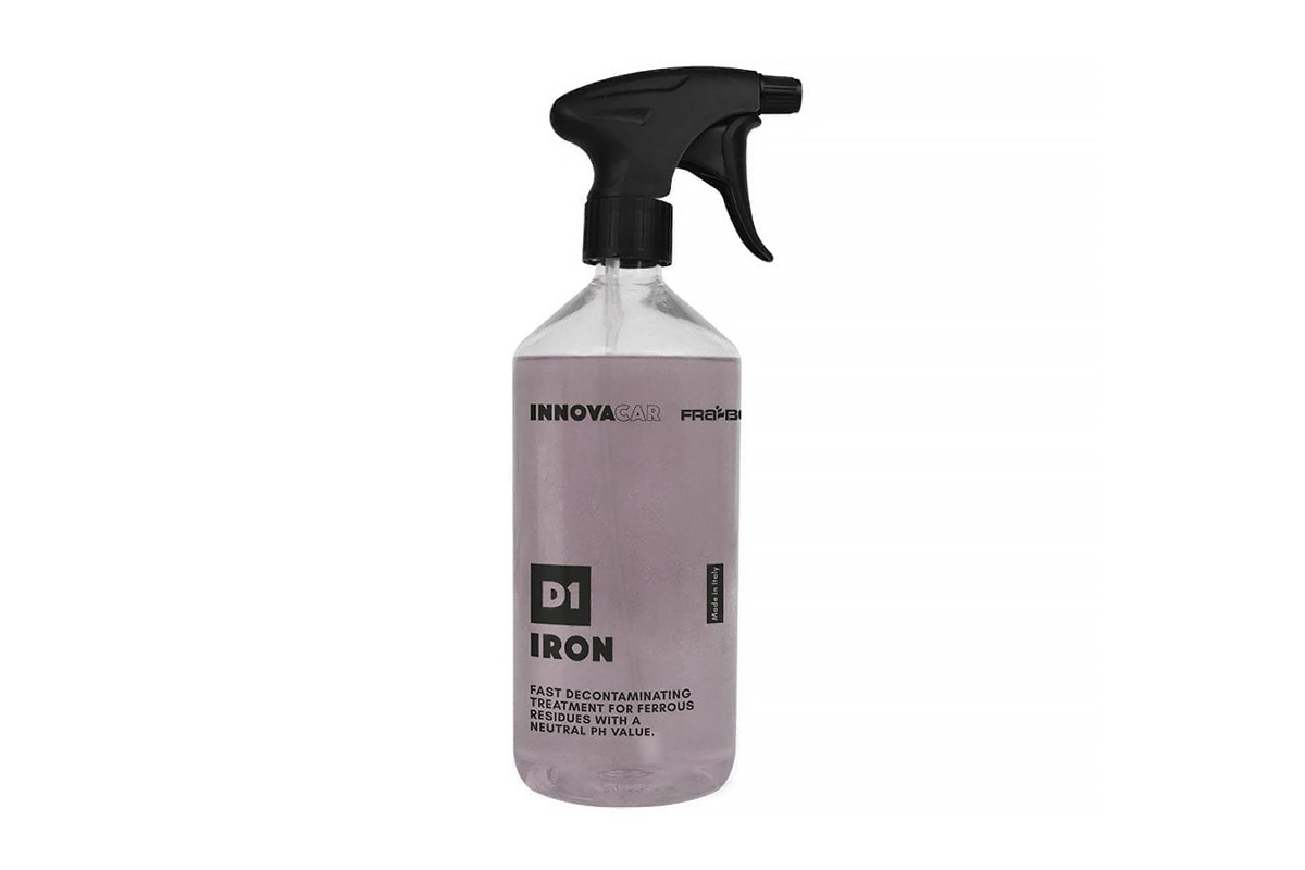 D1 Iron 500ml - состав для удаления металлических вкраплений и ржавчины с нейтральным pH / INNOVACAR