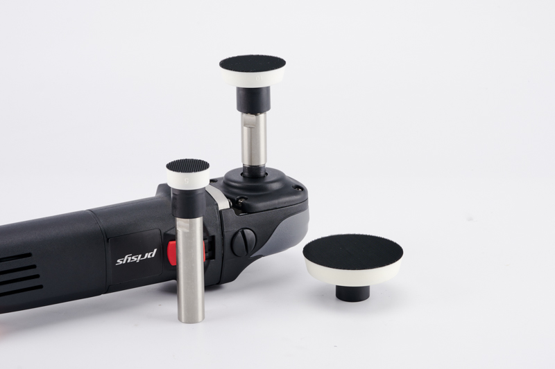 Prisys EP804K - Мини-Роторная полировальная машинка, Комплект 41 предмет [750W; 1,2,3"(M14); 1200-4500/min; 1.6kg]: фото 13