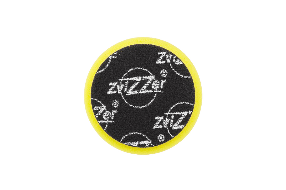 90/12/76 - ZviZZer STANDARD - ЖЕЛТЫЙ мягкий (антиголограмный) полировальный круг [soft]: фото 5