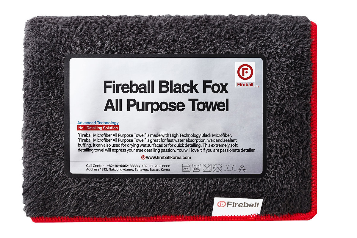 FIREBALL Микрофибра универсальная Black Fox 350gsm 75*40 см: фото 3