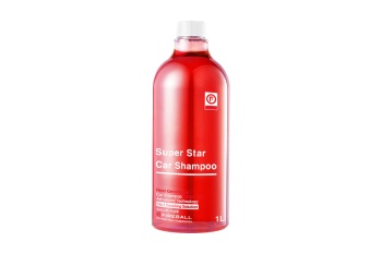 FIREBALL Шампунь для ручной мойки Super Star Car Shampoo 1:500 PH7 Папайя-Манго (красный) 1л