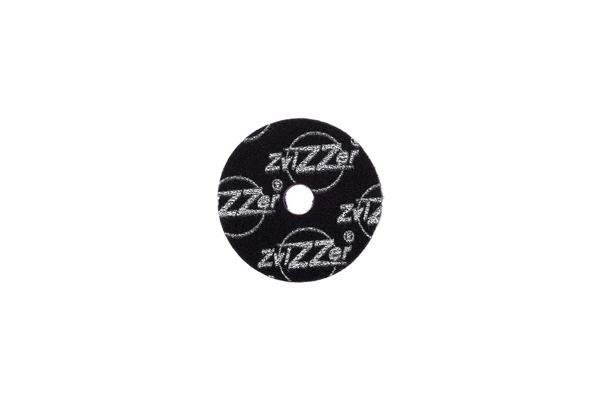 35/25 ZviZZer черный меховой круг (ворс 15 мм): фото 3