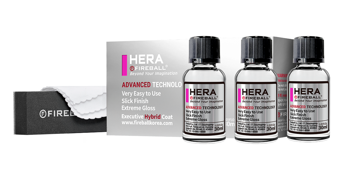 FIREBALL HERA [NEW 2026] - Керамическое покрытие 90мл (3×30 мл)