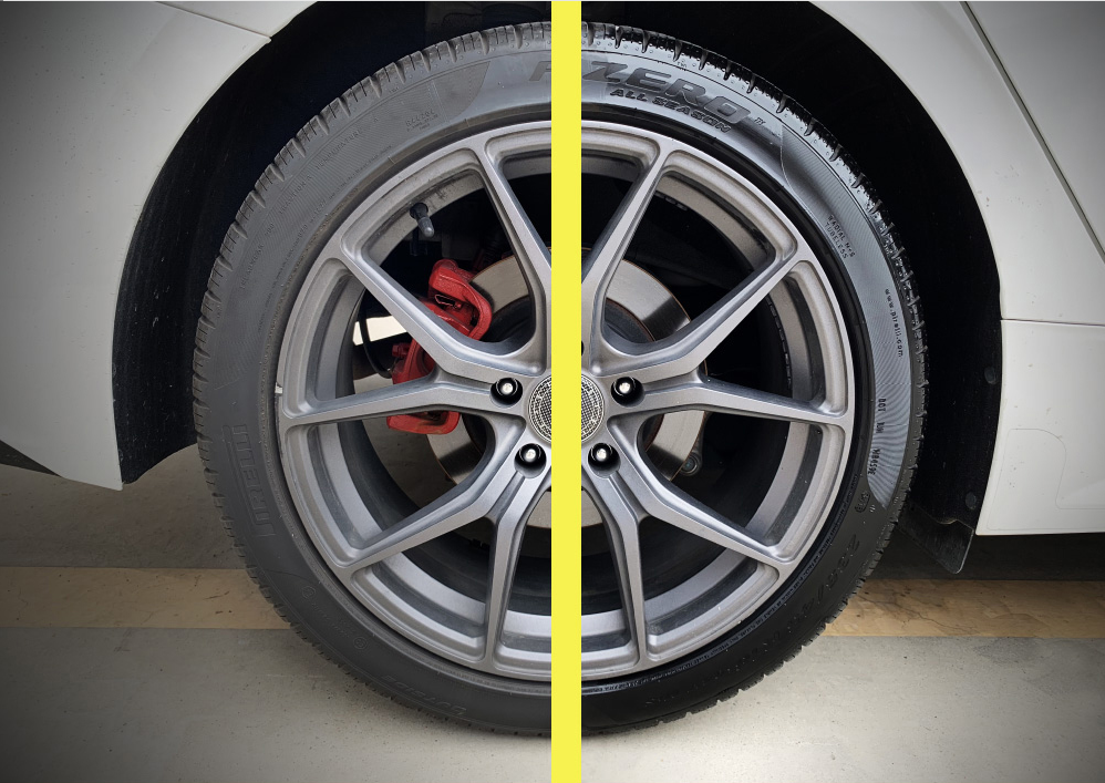 BINDER Кварцевый чернитель шин SiO2  Extreme Tire Coating Wax 500мл: фото 2
