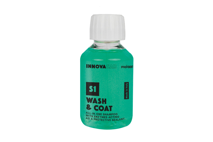 S1 Wash&Coat - Нано автошампунь с энзимами, защитой и гидрофобным эффектом All in One / INNOVACAR