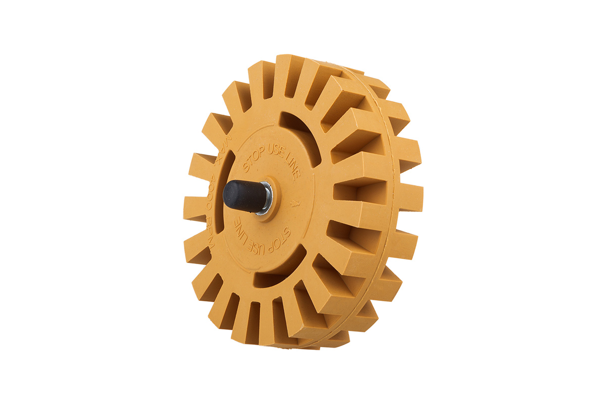 Диск зубчатый для снятия скотча с адаптером 100*25 мм