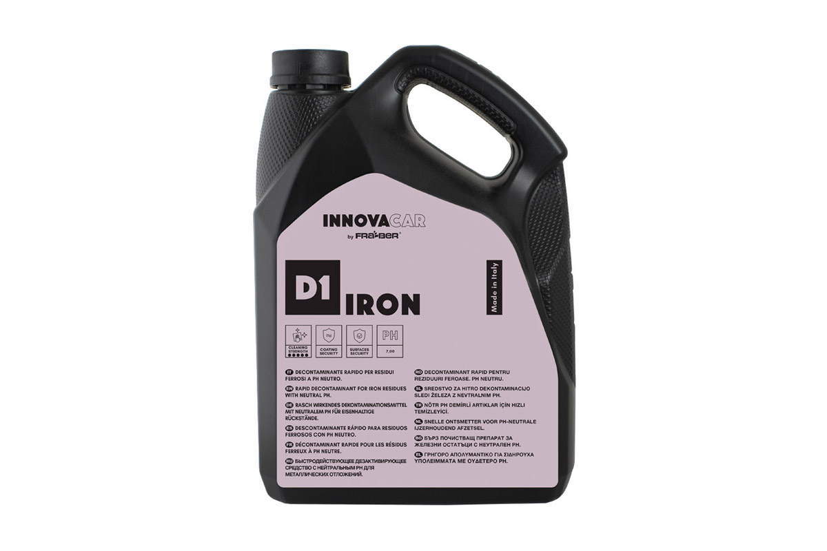 D1 Iron - состав для удаления металлических вкраплений и ржавчины с нейтральным pH / INNOVACAR