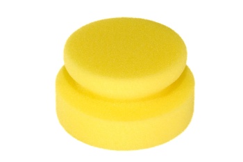 Аппликатор для ручной полировки и нанесения составов 90x50мм, Мягкий (желтый) А302 
