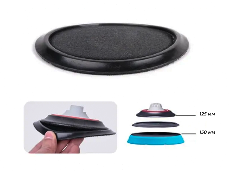 Prisys Переходник-адаптер подложки с 125 мм на 150 мм (для ротора)