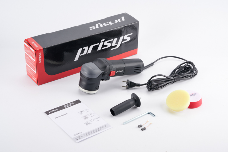 Prisys EX603 - Мини-Эксцентриковая (DA) полировальная машинка [750W; 12mm; 3"(5/16''-24); 2500-5500/min; 1.9kg]: фото 2