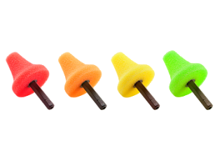 35 мм Набор конусных полировальников (4 шт.) различной твердости А302: купить по выгодной цене