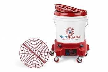 Single Bucket Washing System - Система ручной мойки 20 л / GRIT GUARD - Красная