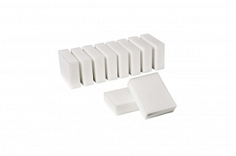 Меламиновая губка 110x70x30мм, 10 шт. А302 - MELAMINE SPONGE WHITE: купить по выгодной цене