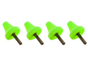 35 мм Конусный полировальник (4 шт.) Ультрамягкий (зеленый): купить по выгодной цене